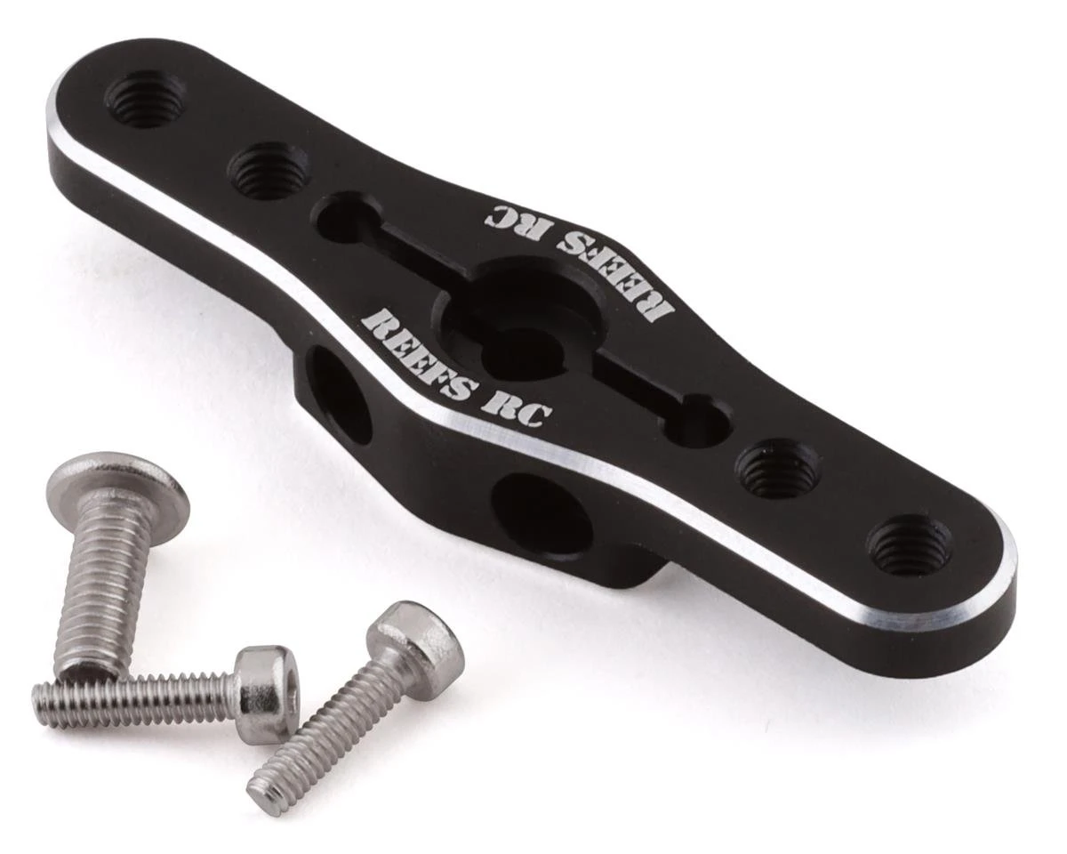 Reefs RC 1.8" HD Throttle Servo Horn (Black) (25T) 1 Reefs RC 1.8" HD Throttle Servo Horn (Black) (25T)