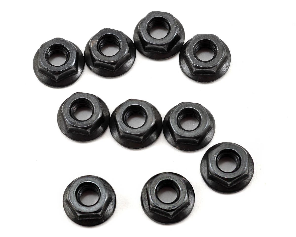 Serpent M4 Serrated Flanged Nut (10) 1 Serpent M4 Serrated Flanged Nut (10)