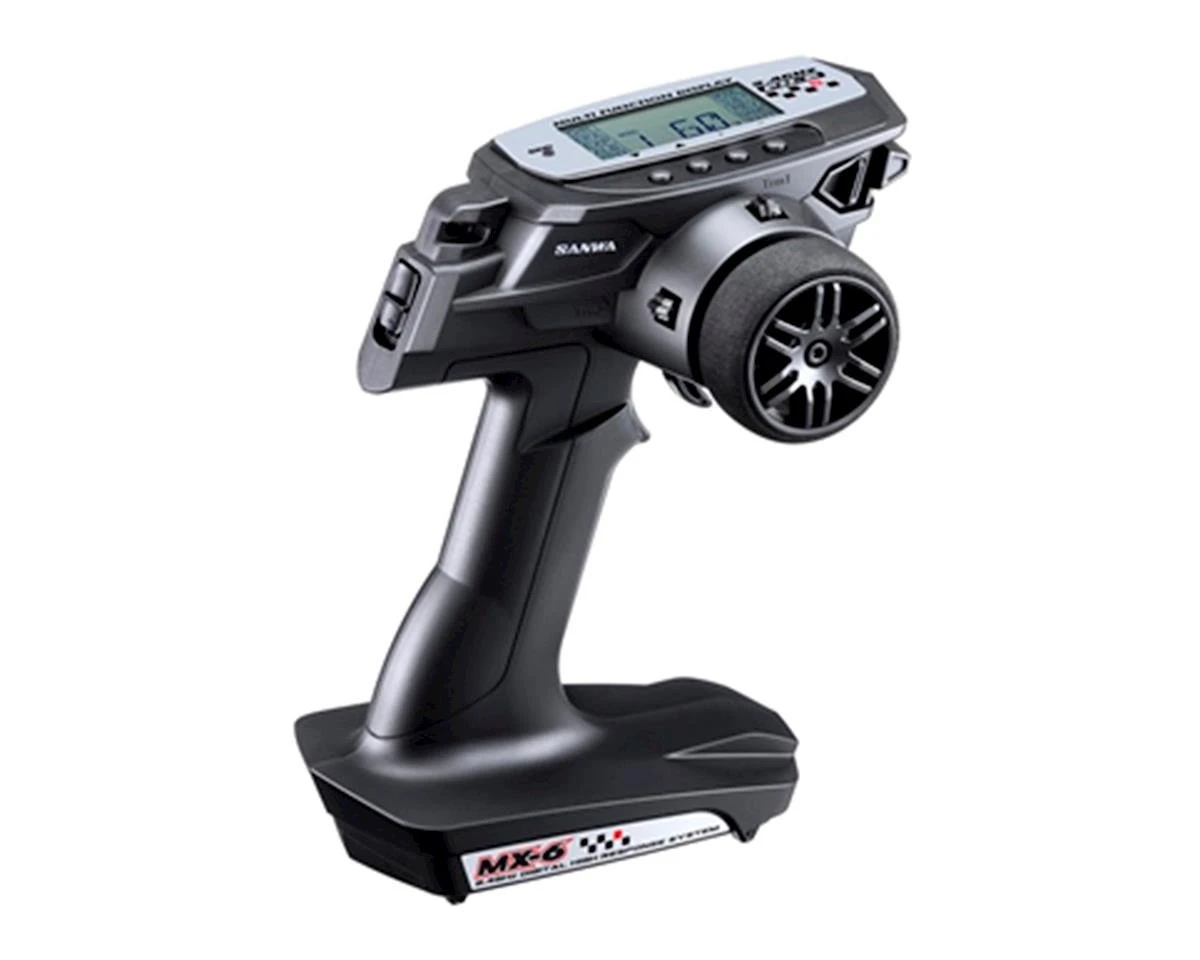 Sanwa/Airtronics MX-6 FH-E 3-Channel 2.4GHz Radio System W/RX-391W 3-Channel Receiver 1 Sanwa/Airtronics MX-6 FH-E 3-Channel 2.4GHz Radio System W/RX-391W 3-Channel Receiver