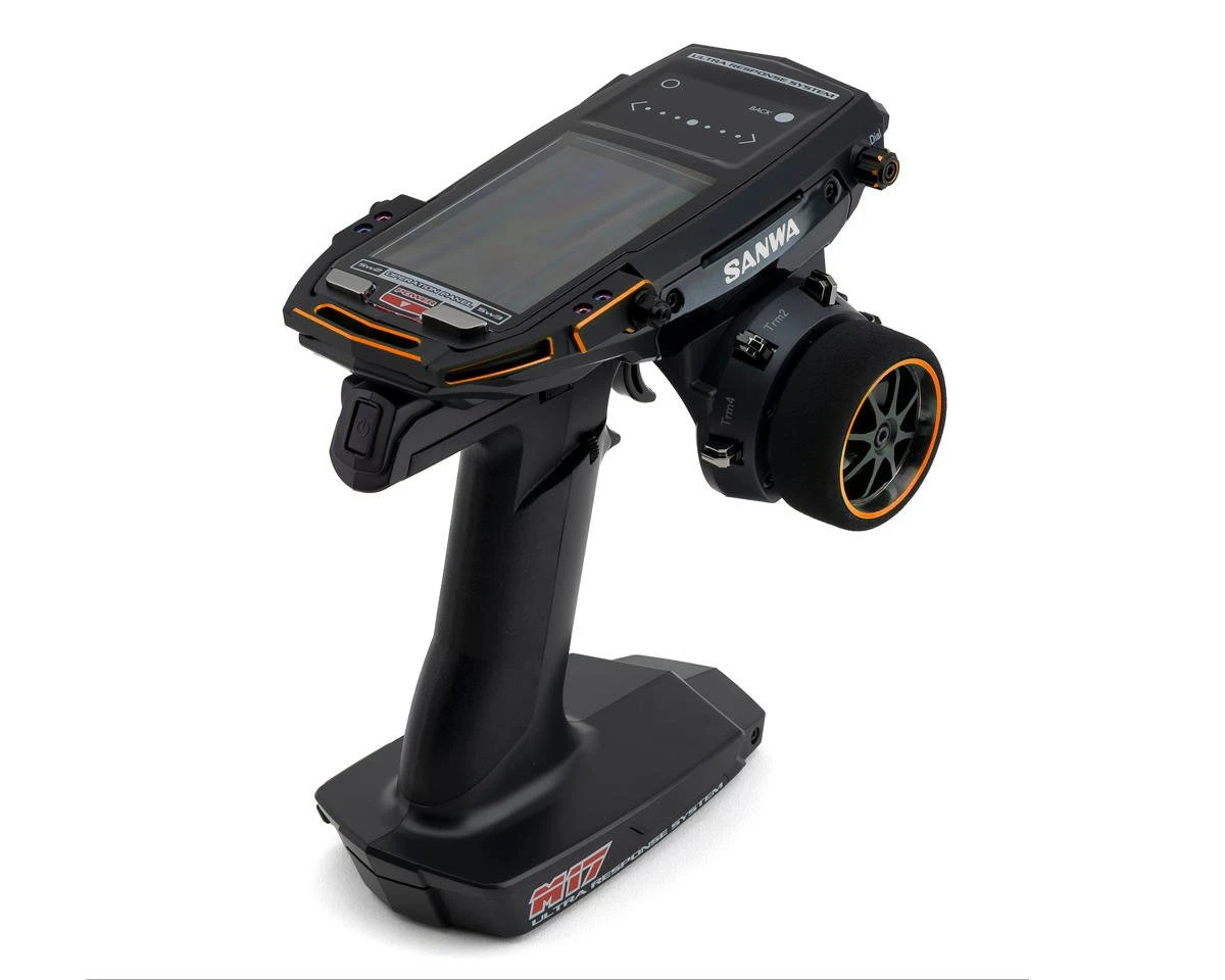 Sanwa/Airtronics Limited Edition M17 FH5 4-Channel 2.4GHz Radio System (Pink) W/RX-493i Receiver 2 Sanwa/Airtronics Limited Edition M17 FH5 4-Channel 2.4GHz Radio System (Pink) W/RX-493i Receiver - Image 2