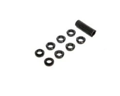 Spektrum RC Transmitter Switch Nuts & Wrench (Black) (8)