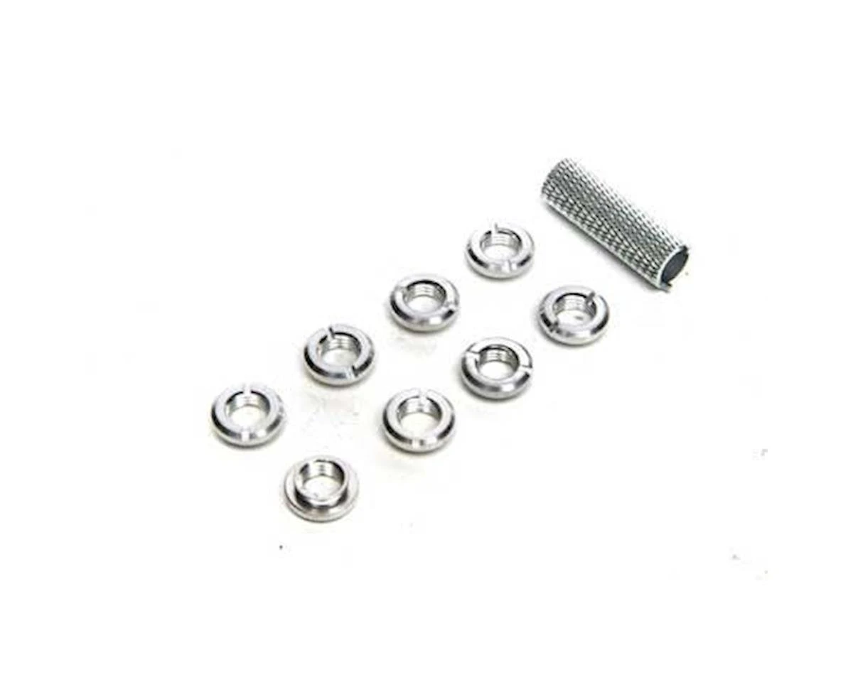 Spektrum RC Transmitter Switch Nuts & Wrench (Silver) (8) 1 Spektrum RC Transmitter Switch Nuts & Wrench (Silver) (8)