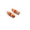 Spektrum RC DX6G2/DX7G2 24mm Gimbal Stick Ends (Orange/Silver) (2)