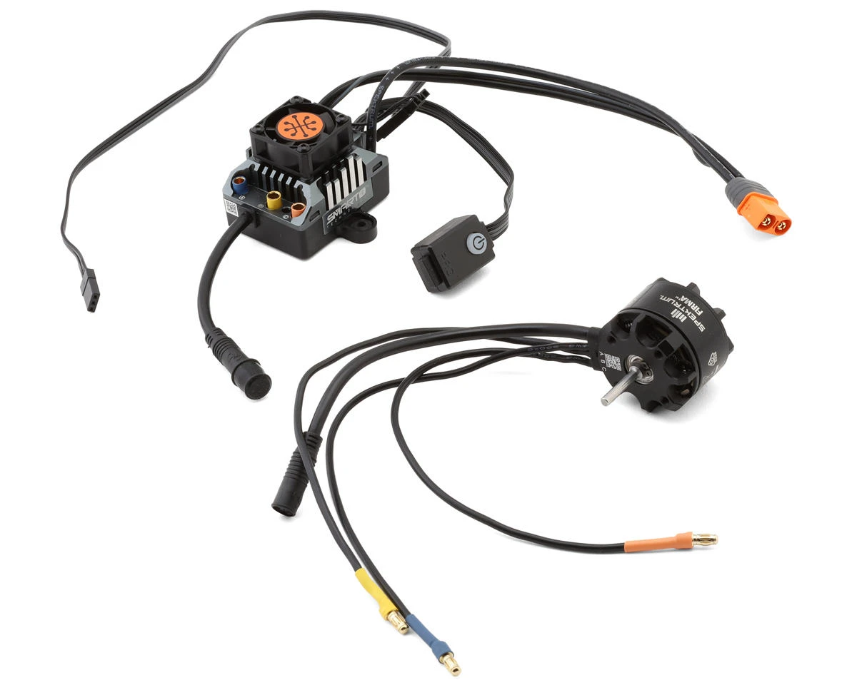 Spektrum RC Firma 80A Crawler Sensored Brushless Smart ESC & Outrunner Motor Combo (1700Kv) 1 Spektrum RC Firma 80A Crawler Sensored Brushless Smart ESC & Outrunner Motor Combo (1700Kv)