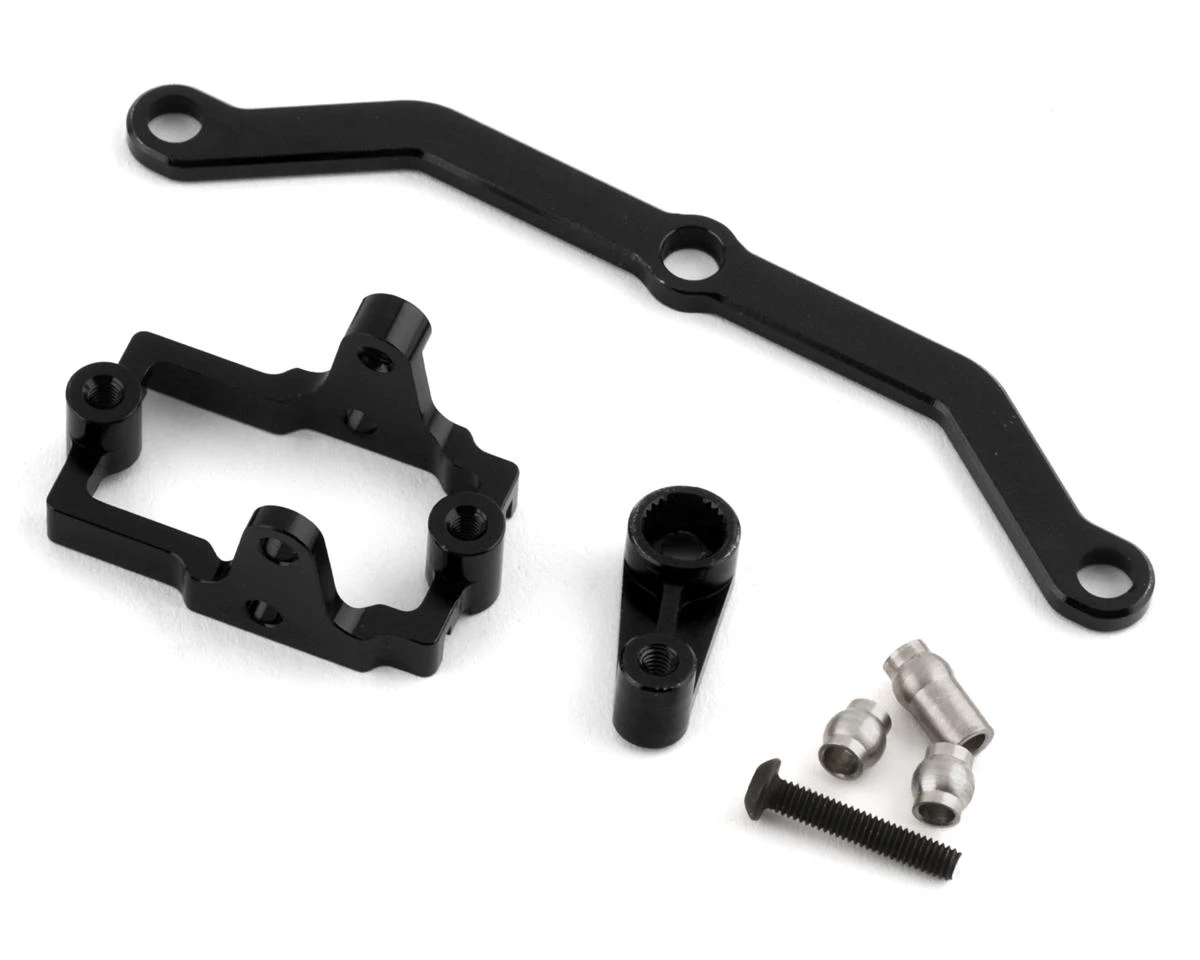 ST Racing Concepts Aluminum Steering Upgrade Combo For Traxxas TRX-4M (Gun Metal) 3 ST Racing Concepts Aluminum Steering Upgrade Combo For Traxxas TRX-4M (Gun Metal) - Image 3
