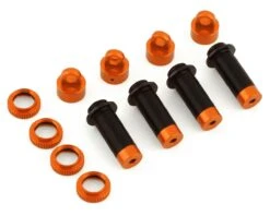 ST Racing Concepts Aluminum Threaded Shocks For Traxxas TRX-4M (Black) (4) -AMAIN HOBBIES SHOP sptst9763xo 1