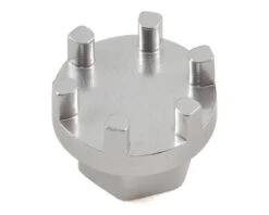 SSD RC Wheel Center Caps (Chrome) (2) -AMAIN HOBBIES SHOP ssd00008 2