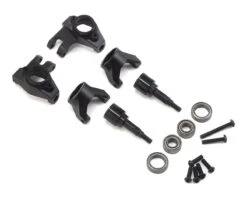SSD RC Rear Axle Portal Delete Kit For Traxxas TRX-4 (Black)