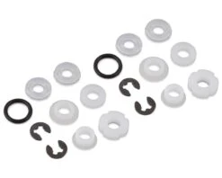 SSD RC Pro Scale 90mm Shocks (Silver/Blue)