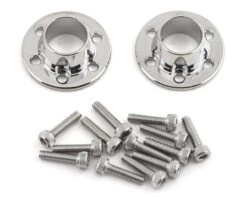 SSD RC Scale Locking Hubs (Blue) (2)