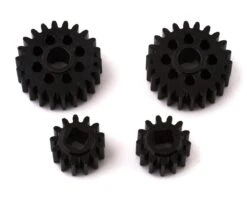 SSD RC Aluminum 6mm Capra Hex Set (4) (Black)