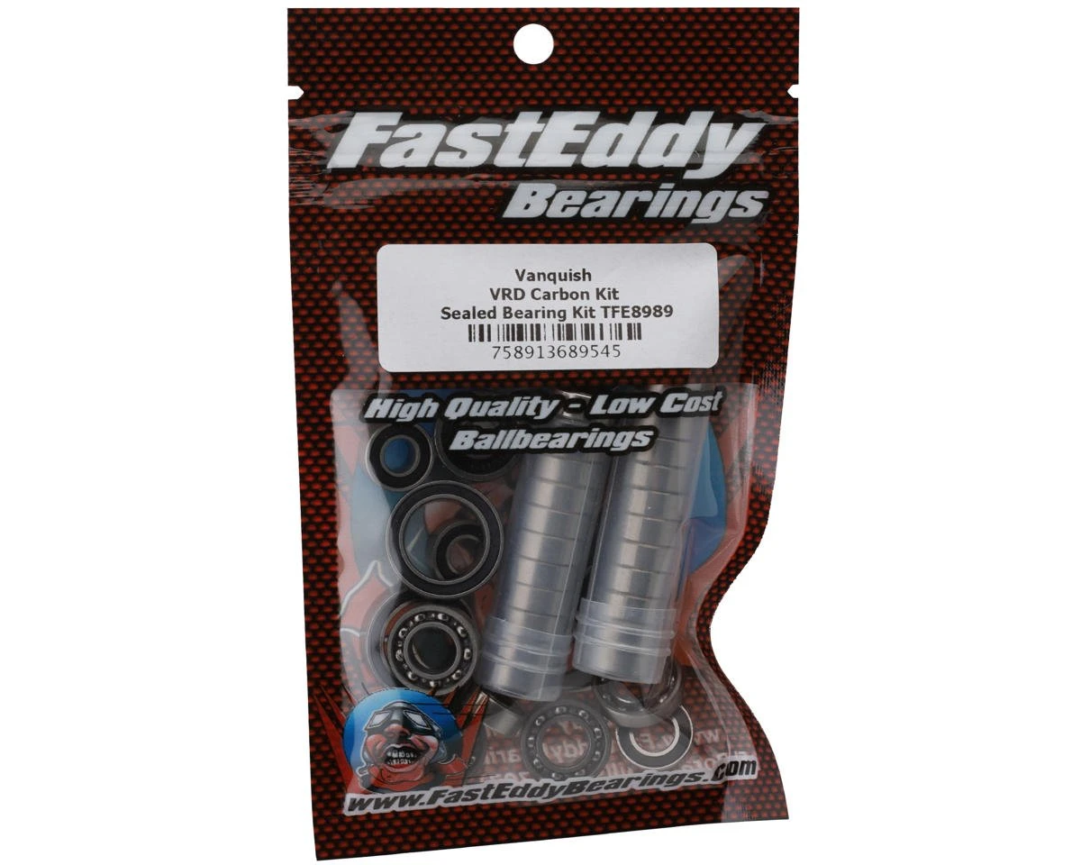 FastEddy Vanquish VRD Carbon Kit Sealed Bearing Kit 2 FastEddy Vanquish VRD Carbon Kit Sealed Bearing Kit - Image 2