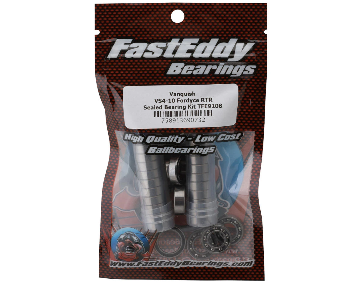FastEddy Vanquish VS4-10 Fordyce RTR Sealed Bearing Kit 1 FastEddy Vanquish VS4-10 Fordyce RTR Sealed Bearing Kit