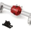 Treal Hobby Redcat Ascent-18 7075 Aluminum Rear Axle Housing (Black) W/Hubs