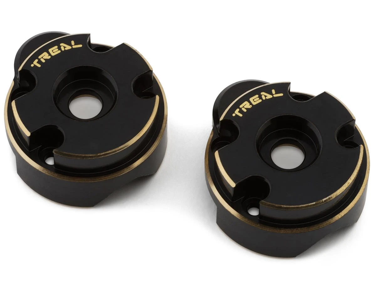 Treal Hobby Redcat Ascent-18 Brass Outer Portal Covers (Black) (2) (47.4g) 3 Treal Hobby Redcat Ascent-18 Brass Outer Portal Covers (Black) (2) (47.4g) - Image 3