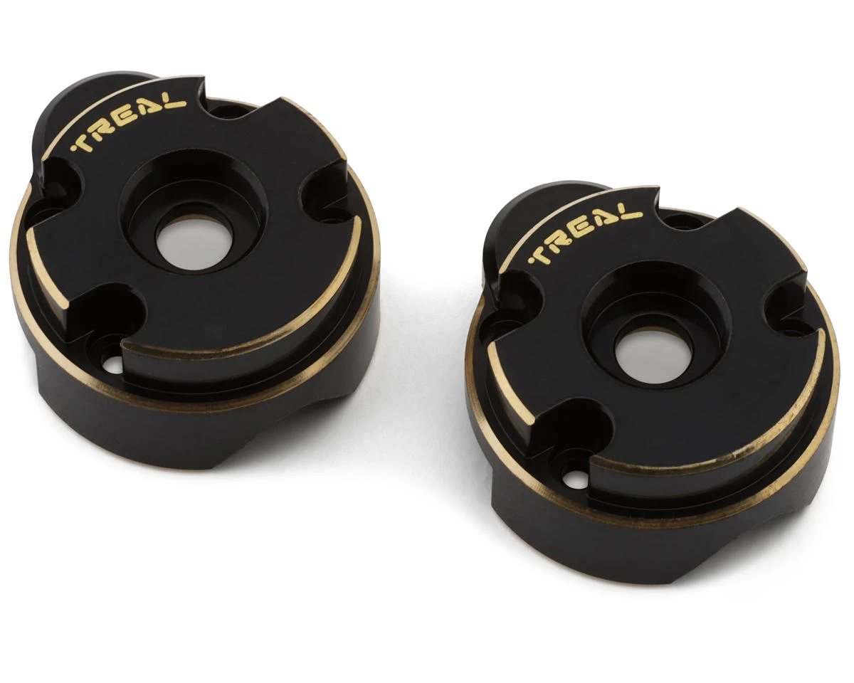 Treal Hobby Redcat Ascent-18 Front & Rear Brass Differential Covers (Black) (2) (13g) 3 Treal Hobby Redcat Ascent-18 Front & Rear Brass Differential Covers (Black) (2) (13g) - Image 3