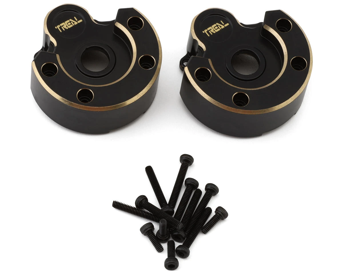 Treal Hobby Redcat Gen8 Brass Rear Inner Portal Covers (Black) (2) (71g) 2 Treal Hobby Redcat Gen8 Brass Rear Inner Portal Covers (Black) (2) (71g) - Image 2
