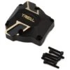 Treal Hobby Redcat Gen8 Brass Caster Blocks C-Hub Carriers (Black) (2) (45g)