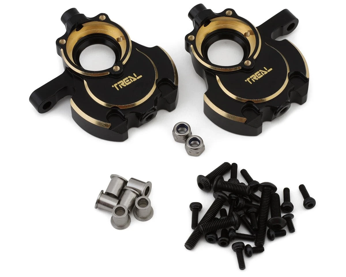 Treal Hobby Redcat Gen8 Brass Rear Inner Portal Covers (Black) (2) (71g) 4 Treal Hobby Redcat Gen8 Brass Rear Inner Portal Covers (Black) (2) (71g) - Image 4