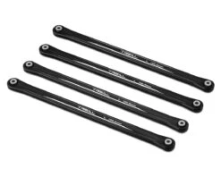 Treal Hobby Losi LMT Mega Aluminum Lower 4-Link Bar Set (Silver) (160.5mm)