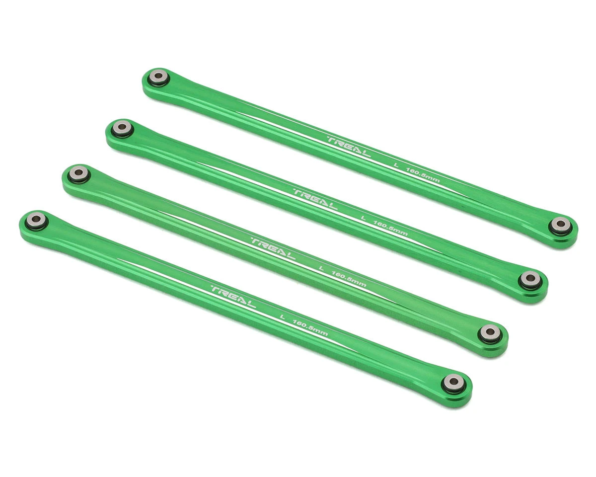 Treal Hobby Losi LMT Mega Aluminum Lower 4-Link Bar Set (Silver) (160.5mm) 2 Treal Hobby Losi LMT Mega Aluminum Lower 4-Link Bar Set (Silver) (160.5mm) - Image 2