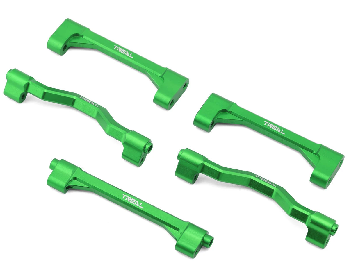 Treal Hobby Losi LMT Aluminum Chassis Cross Brace Set (Green) (5) 2 Treal Hobby Losi LMT Aluminum Chassis Cross Brace Set (Green) (5) - Image 2