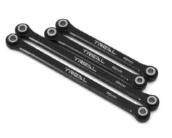 Treal Hobby Brass Upper Suspension Links For Traxxas TRX-4M (Black) (4) (25.5g)