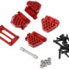 Treal Hobby Aluminum Shock Mounts Set For Traxxas TRX-4M (Red)