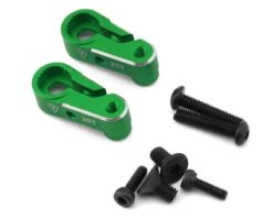 Treal Hobby Aluminum Clamping Servo Horns For Traxxas TRX-4M (Black) (2) (25T) -AMAIN HOBBIES SHOP tlhttrx 4m 79