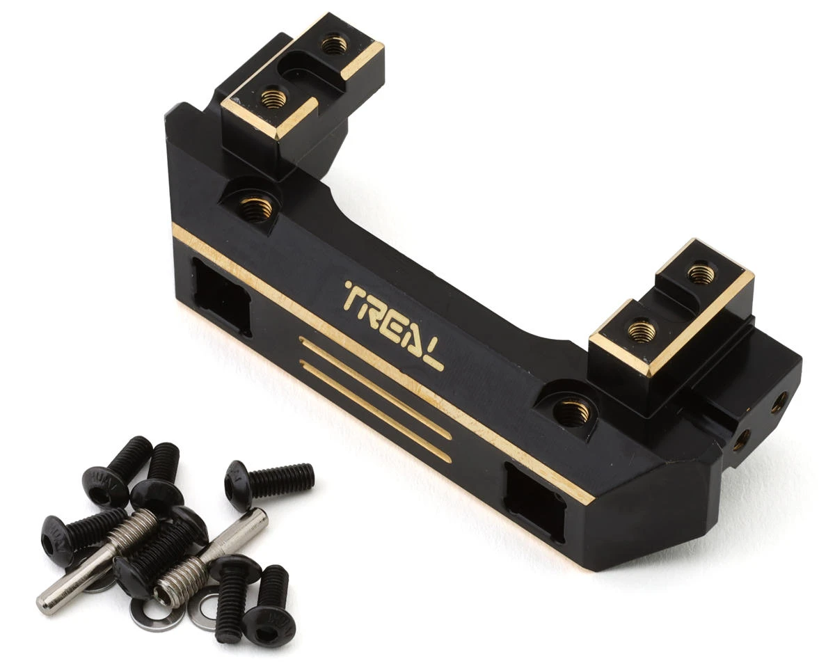 Treal Hobby Brass Differential Cover For Traxxas TRX-4 (Black) (70g) 3 Treal Hobby Brass Differential Cover For Traxxas TRX-4 (Black) (70g) - Image 3