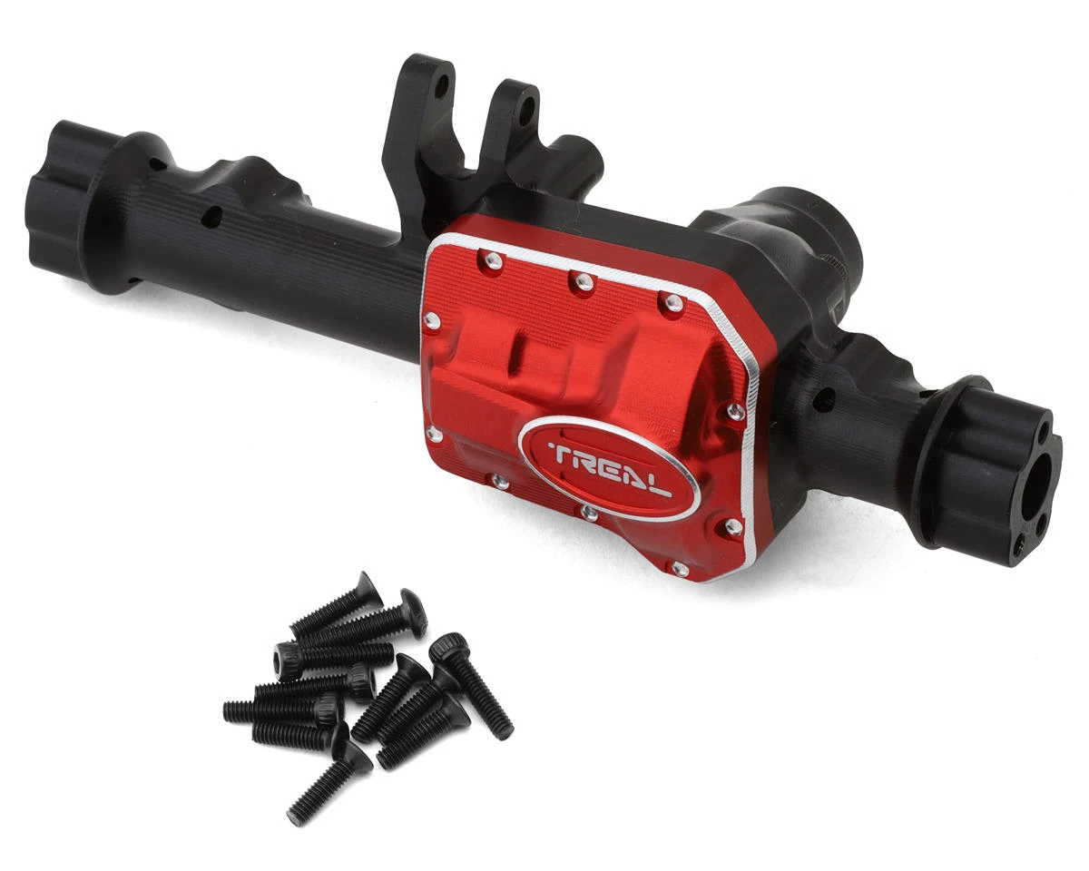 Treal Hobby Aluminum Front Axle Housing For Traxxas TRX-4/TRX-6 (Black) 2 Treal Hobby Aluminum Front Axle Housing For Traxxas TRX-4/TRX-6 (Black) - Image 2