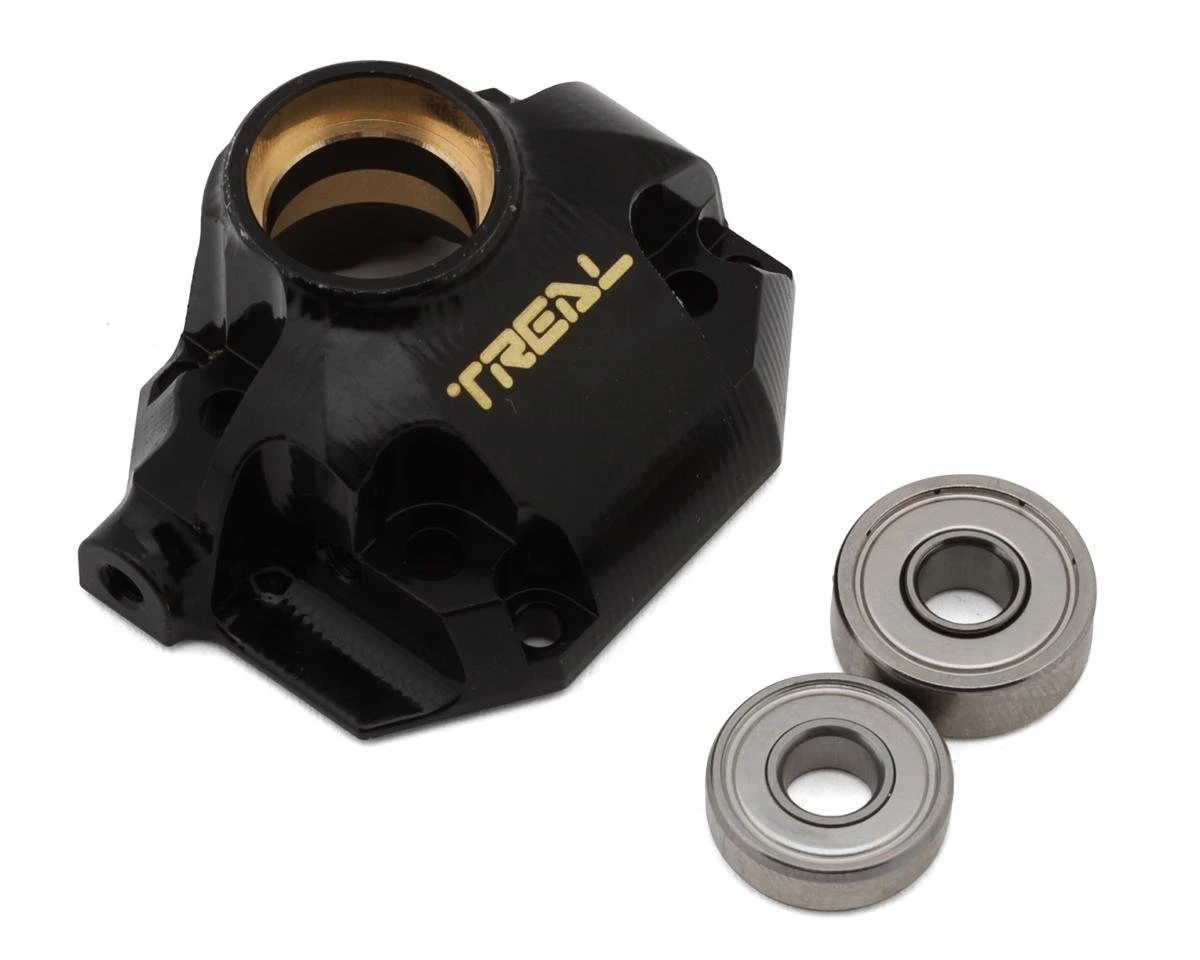 Treal Hobby Vanquish H10 Optic Brass Front Differential Output Housing Cover (57g) 1 Treal Hobby Vanquish H10 Optic Brass Front Differential Output Housing Cover (57g)