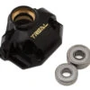 Treal Hobby Vanquish H10 Optic Brass Rear Differential Output Housing Cover (61g)