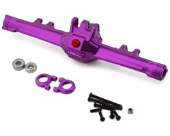 Treal Hobby Vanquish H10 Optic 7075 Aluminum Rear Axle Housing Set (Purple)
