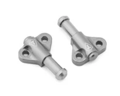 Treal Hobby H10 Optic Aluminum Functional Bump Stops (Purple) (2)