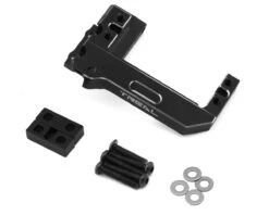Treal Hobby H10 Optic Aluminum Servo Mount (Black) -AMAIN HOBBIES SHOP tlhvph10 34 1