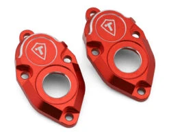 Treal Hobby Vanquish VRD/VS4-10 Aluminum Rear Portal Covers (Red) (2) -AMAIN HOBBIES SHOP tlhvpvrd 14