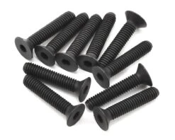 Team Losi Racing M4x20mm Flat Head Screws (10)