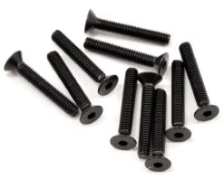 Team Losi Racing 2.5x16mm Flat Head Screw (10)