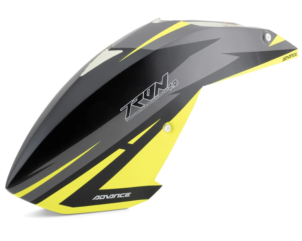 Tron Helicopters Tron 7.0 Advance Canopy (Yellow/Black) 2 Tron Helicopters Tron 7.0 Advance Canopy (Yellow/Black) - Image 2