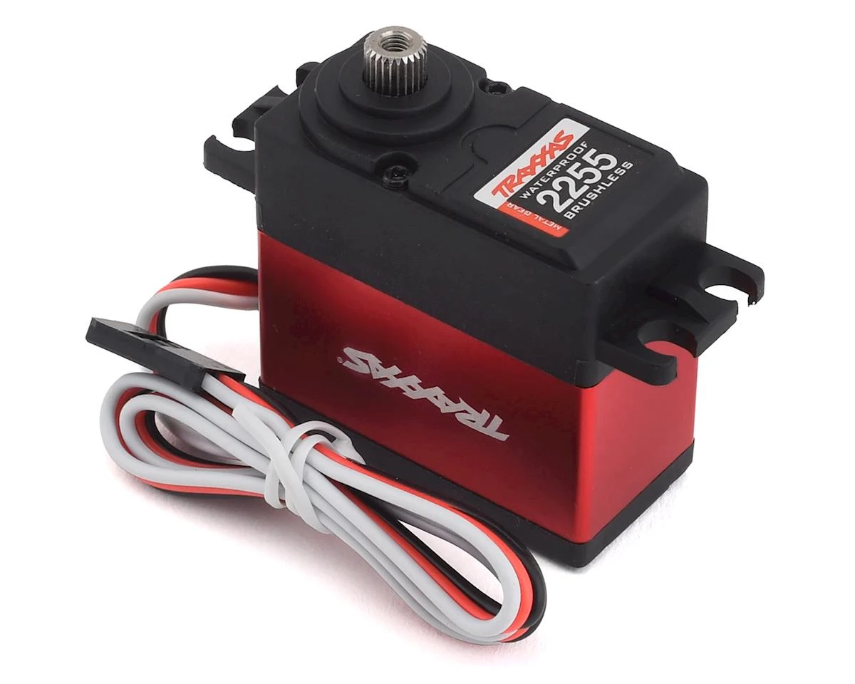 Traxxas 400 High Torque Metal Gear Waterproof Brushless Servo (Red) (High Voltage) 1 Traxxas 400 High Torque Metal Gear Waterproof Brushless Servo (Red) (High Voltage)