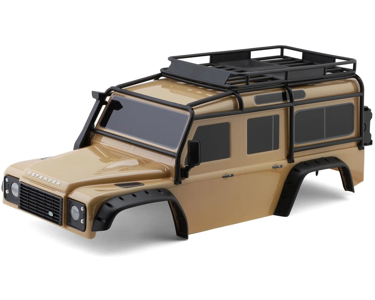Traxxas TRX-4™ Land Rover® Defender® Pre-Painted Complete Body Set (Sand) W/Grille & Clipless Mounting 3 Traxxas TRX-4™ Land Rover® Defender® Pre-Painted Complete Body Set (Sand) W/Grille & Clipless Mounting - Image 3