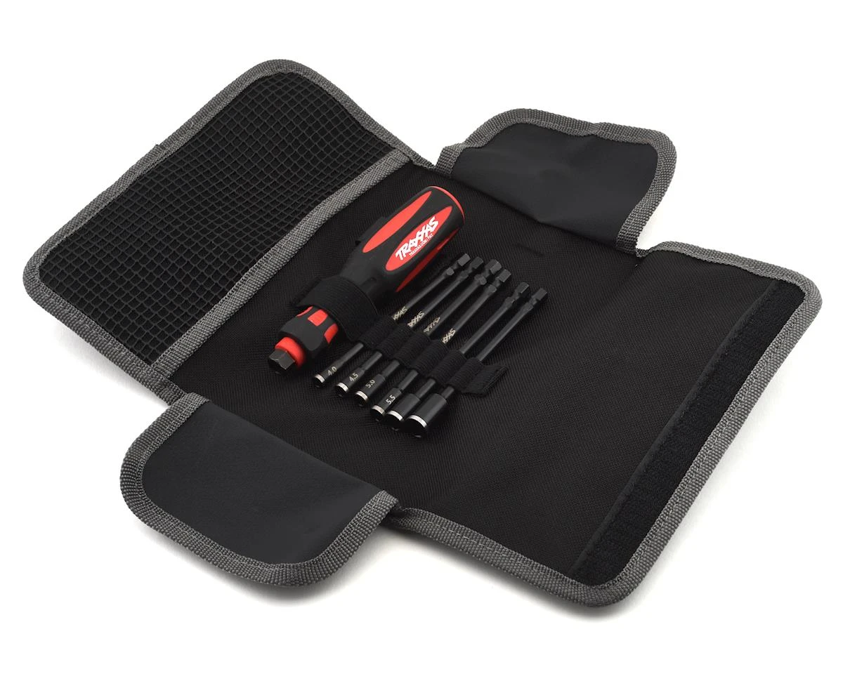 Traxxas 6-Piece Metric Nut Driver Master Set W/Carrying Case (4.0mm, 4.5mm, 5.0mm, 5.5mm, 7.0mm, 8.0mm) 1 Traxxas 6-Piece Metric Nut Driver Master Set W/Carrying Case (4.0mm, 4.5mm, 5.0mm, 5.5mm, 7.0mm, 8.0mm)