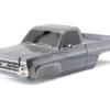Traxxas TRX-4 '79 Chevrolet K10 Pick Up Pre-Painted Body Set (Silver) W/Clipless Mounts & Chrome Bumpers