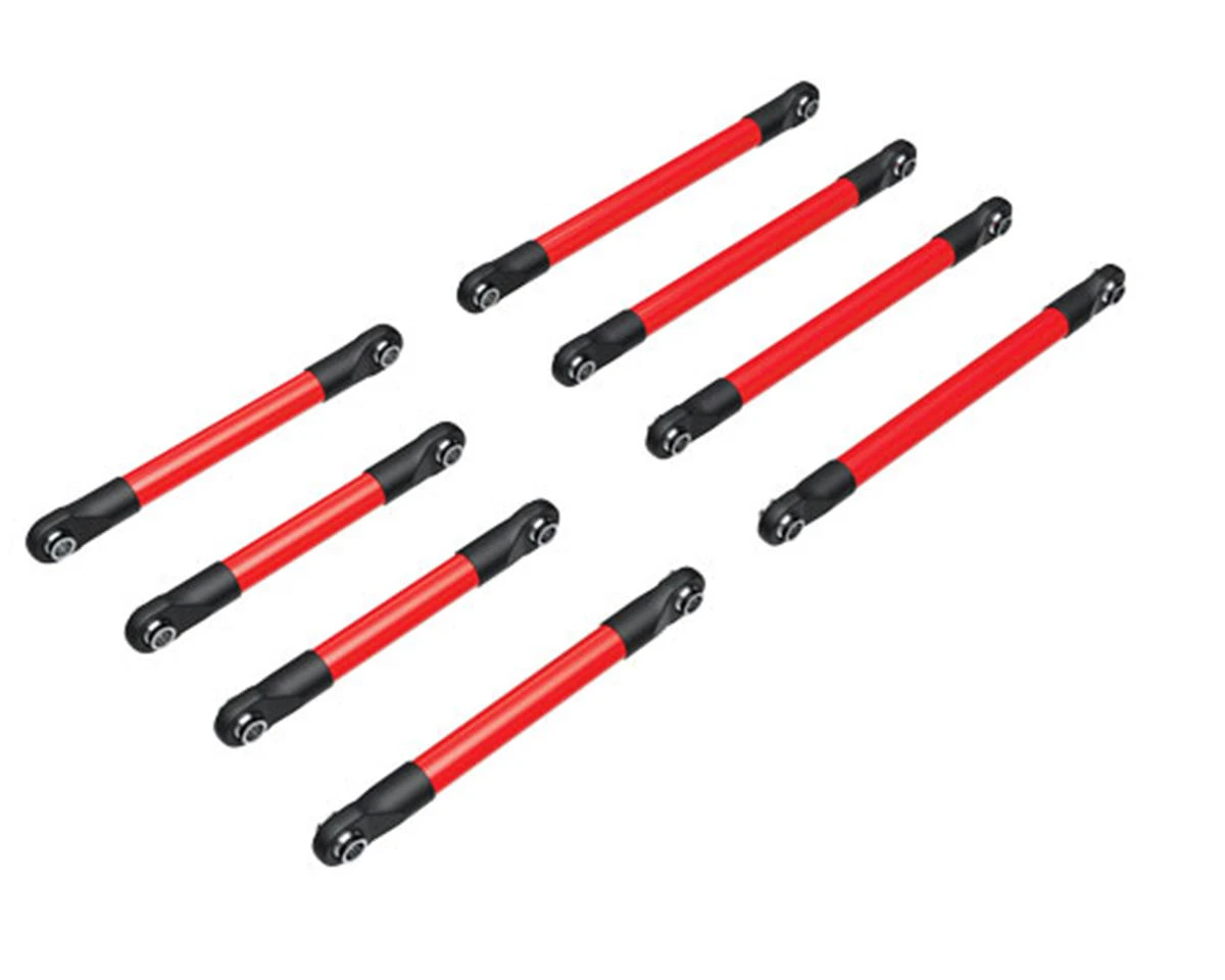 Traxxas TRX-4M Aluminum Suspension Link Set (Red) (8) 2 Traxxas TRX-4M Aluminum Suspension Link Set (Red) (8) - Image 2