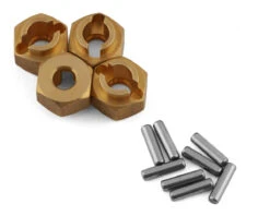 Traxxas TRX-4M Brass Lower Shock Retainer (4) -AMAIN HOBBIES SHOP tra9750x