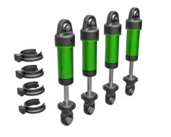 Traxxas TRX-4M Aluminum GTM Shocks (Dark Titanium) (4) -AMAIN HOBBIES SHOP tra9764 grn 1