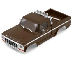 Traxxas TRX-4M™ 1/18 1979 Ford® F-150® Truck Pre-Painted Body Set (Brown) -AMAIN HOBBIES SHOP tra9812 brwn