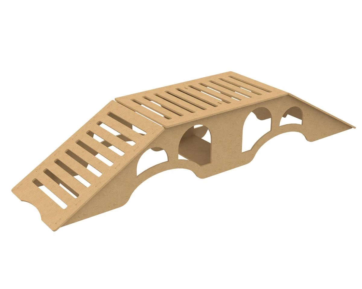 UDI RC 1/24 & 1/18 Wooden Micro Crawler Course Set (Prop A/Hill Bridge) 4 UDI RC 1/24 & 1/18 Wooden Micro Crawler Course Set (Prop A/Hill Bridge) - Image 4