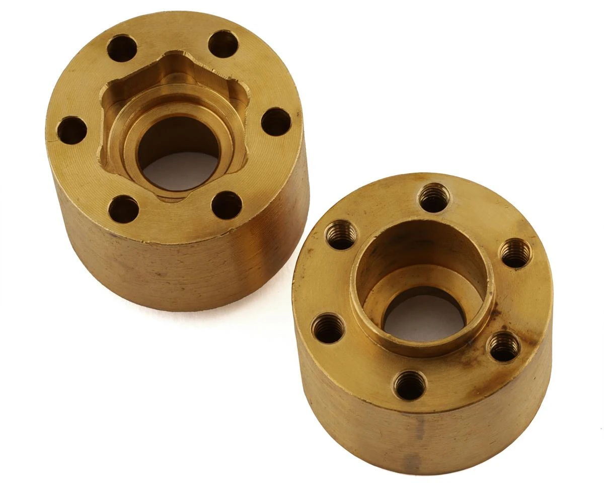 Vanquish Products Brass SLW 600 Wheel Hub (2) (0.600" Width) 3 Vanquish Products Brass SLW 600 Wheel Hub (2) (0.600" Width) - Image 3
